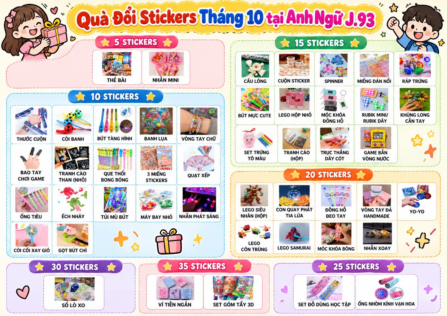Quà xinh Tháng 10/2026