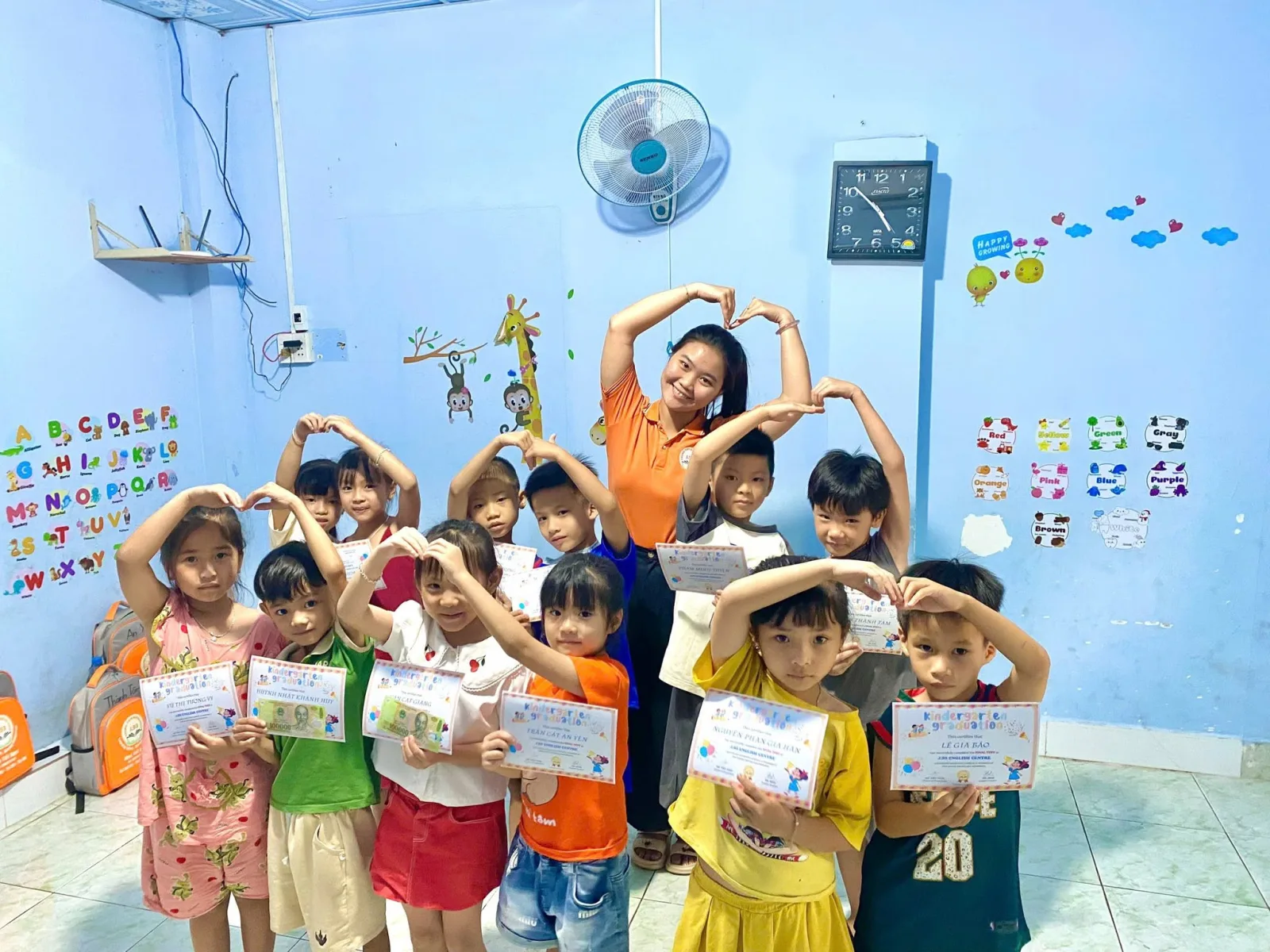 Lớp Tiếng Anh Mầm Non tại Anh Ngữ J.93